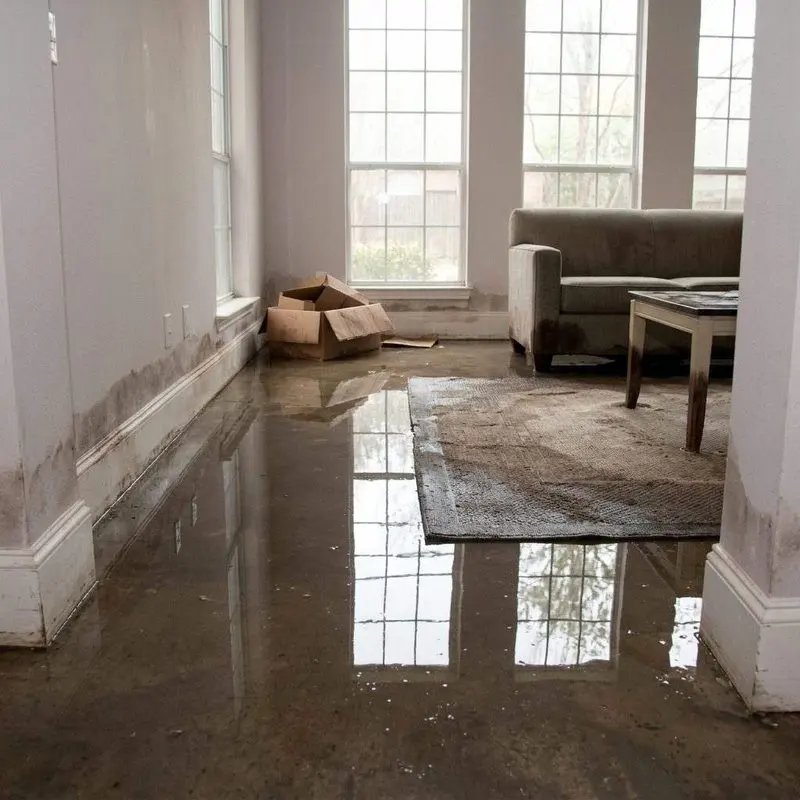Water heater flooding in a Bedford, TX home